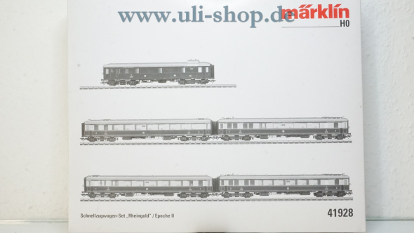 Märklin H0 41928 Wagenpackung Wechselstrom Galeriebild - zum Vergrößern bitte auf das Bild klicken