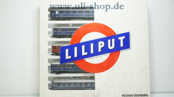 Liliput H0 853 Wagenpackung Gleichstrom Galeriebild - zum Vergrößern bitte auf das Bild klicken
