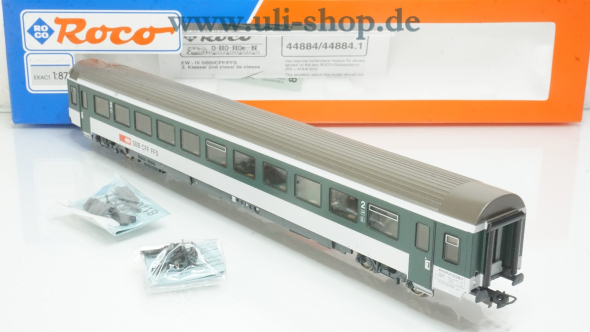 Roco H0 44884 Personenwagen Gleichstrom Galeriebild - zum Vergrößern bitte auf das Bild klicken