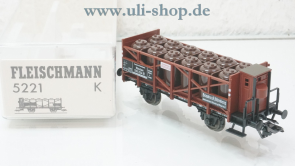 Fleischmann H0 5221 K Güterwagen Wechselstrom Galeriebild - zum Vergrößern bitte auf das Bild klicken