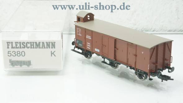 Fleischmann H0 5380 K Güterwagen Gleichstrom Galeriebild - zum Vergrößern bitte auf das Bild klicken
