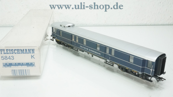 Fleischmann H0 5843 K Personenwagen Wechselstrom Galeriebild - zum Vergrößern bitte auf das Bild klicken