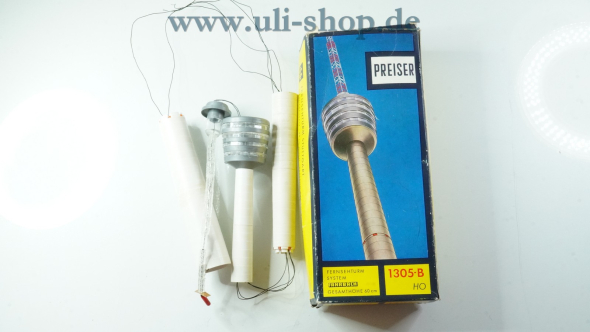 Preiser H0 1305-B Modellhaus Galeriebild - zum Vergrößern bitte auf das Bild klicken