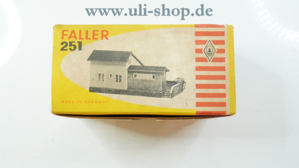 Faller H0 251 Modellhaus Galeriebild - zum Vergrößern bitte auf das Bild klicken