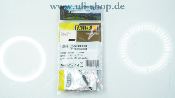Faller H0 180705 Lampe Galeriebild - zum Vergrößern bitte auf das Bild klicken