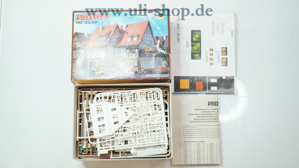 Vollmer H0 3637 Modellhaus Galeriebild - zum Vergrößern bitte auf das Bild klicken