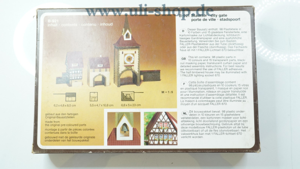 Faller H0 B-921 Modellhaus Bild 2