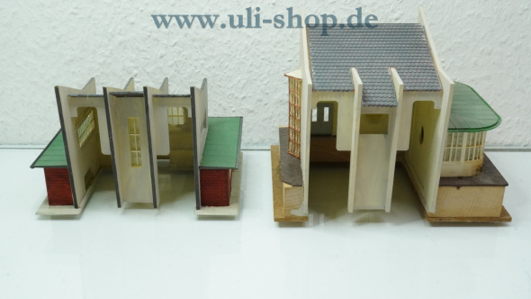 Faller H0 B-SB1 B-SB2 Modellhaus Galeriebild - zum Vergrößern bitte auf das Bild klicken