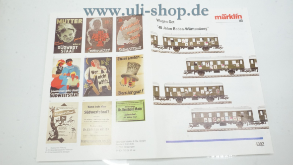 Märklin H0 4392 Wagenpackung Wechselstrom Bild 6