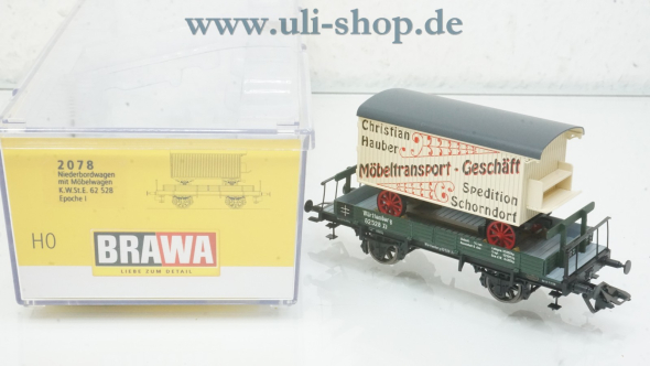 Brawa H0 2078 Güterwagen Gleichstrom Galeriebild - zum Vergrößern bitte auf das Bild klicken