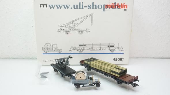 Märklin H0 45091 Wagenpackung Wechselstrom Galeriebild - zum Vergrößern bitte auf das Bild klicken