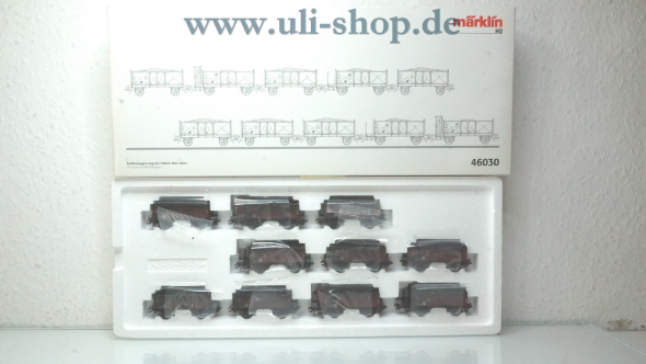 Märklin H0 46030 Wagenpackung Wechselstrom Galeriebild - zum Vergrößern bitte auf das Bild klicken