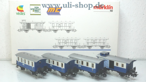 Märklin H0 40351 Wagenpackung Wechselstrom Galeriebild - zum Vergrößern bitte auf das Bild klicken