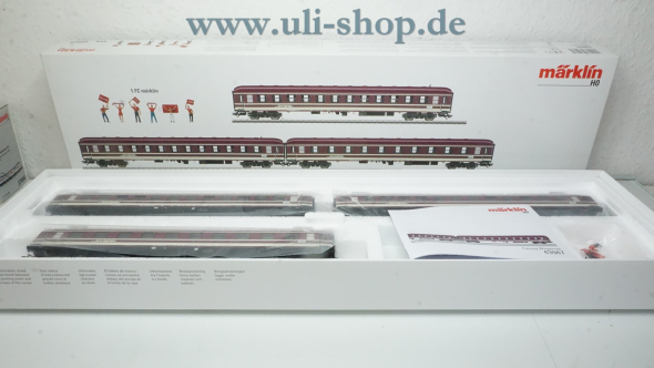 Märklin H0 43947 Wagenpackung Wechselstrom Galeriebild - zum Vergrößern bitte auf das Bild klicken