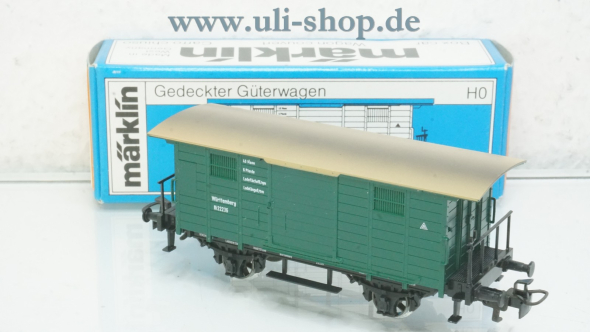 HAMO H0 8485 Güterwagen Gleichstrom Galeriebild - zum Vergrößern bitte auf das Bild klicken