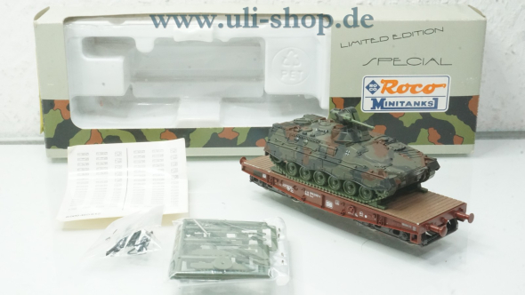 Roco Minitanks H0 818 Güterwagen Gleichstrom Galeriebild - zum Vergrößern bitte auf das Bild klicken