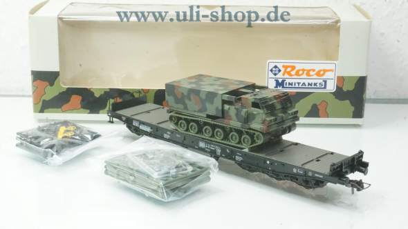 Roco Minitanks H0 826 Güterwagen Gleichstrom Galeriebild - zum Vergrößern bitte auf das Bild klicken
