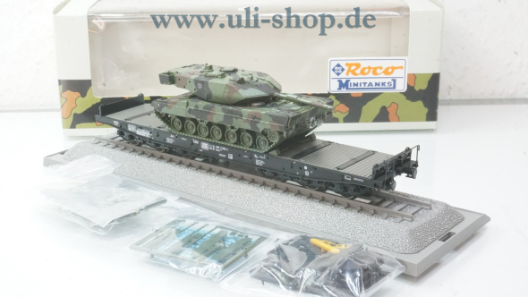 Roco Minitanks H0 835 Güterwagen Gleichstrom Galeriebild - zum Vergrößern bitte auf das Bild klicken