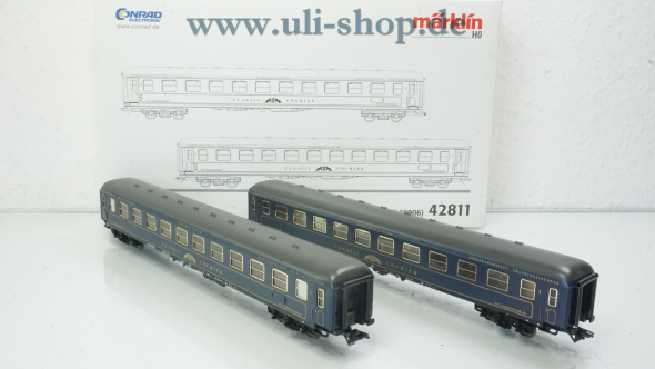 Märklin H0 42811 Wagenpackung Wechselstrom Galeriebild - zum Vergrößern bitte auf das Bild klicken