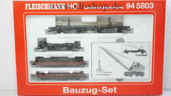 Fleischmann H0 94 5803 K Wagenpackung Gleichstrom Galeriebild - zum Vergrößern bitte auf das Bild klicken