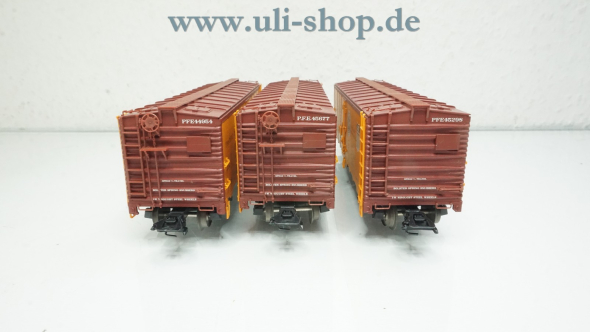 Märklin H0 45680 Wagenpackung Reefer Set Pacific Fruit Express wenig bespielt/gebraucht Wechselstrom OVP