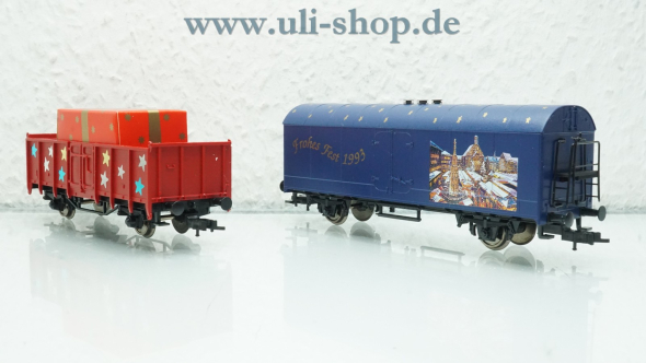 Fleischmann H0 93 5801 Wagenpackung Nürnberger Christkindlesmarkt wenig bespielt/gebraucht Gleichstrom OVP
