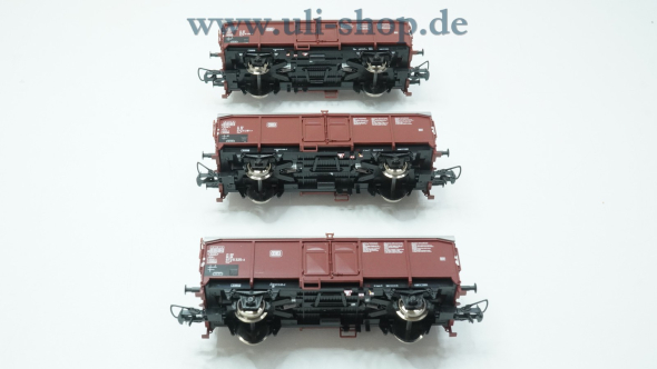 Roco H0 66153 Wagenpackung Schiebedachwagen 3-teilig der DB neuwertig Gleichstrom OVP