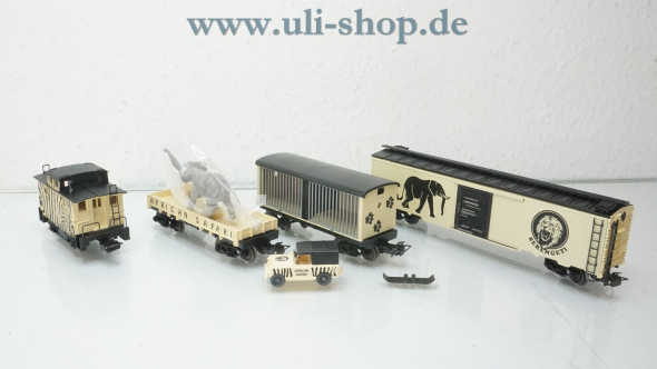 Märklin H0 84773 Wagenpackung African Safari idee+spiel exclusiv wenig bespielt/gebraucht Wechselstrom OVP