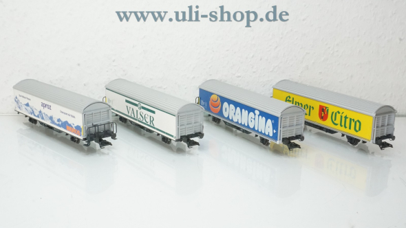 Märklin H0 4784 Wagenpackung Schiebewandwagen-Set Hbils der SSB wenig bespielt/gebraucht Wechselstrom OVP
