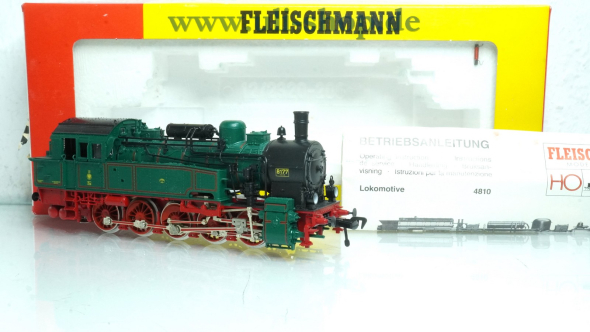 Fleischmann H0 4810 Dampflok Gleichstrom analog Galeriebild - zum Vergrößern bitte auf das Bild klicken