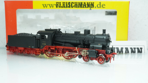 Fleischmann H0 4113 K Dampflok Gleichstrom analog Galeriebild - zum Vergrößern bitte auf das Bild klicken