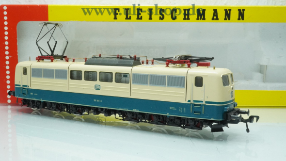 Fleischmann H0 4381 E-Lok Gleichstrom analog Galeriebild - zum Vergrößern bitte auf das Bild klicken