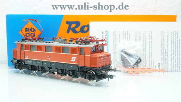Roco H0 04147 B E-Lok Gleichstrom analog Galeriebild - zum Vergrößern bitte auf das Bild klicken