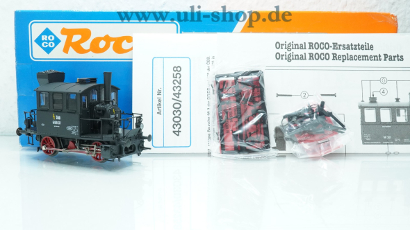 Roco H0 43258 Dampflok Gleichstrom analog Galeriebild - zum Vergrößern bitte auf das Bild klicken