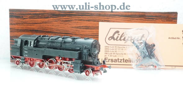 Liliput H0 95 03 Dampflok Gleichstrom analog Galeriebild - zum Vergrößern bitte auf das Bild klicken