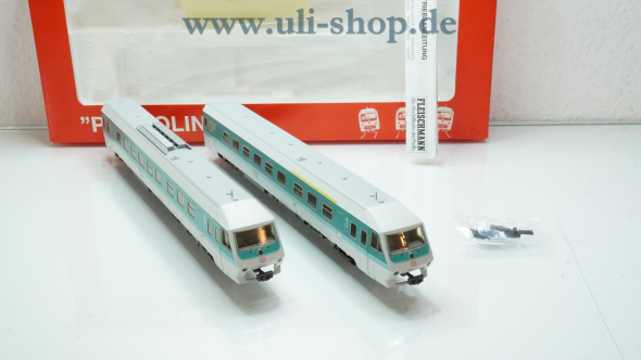 Fleischmann H0 4415 Triebwagen Gleichstrom analog Galeriebild - zum Vergrößern bitte auf das Bild klicken