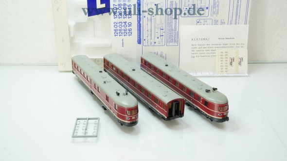 Liliput H0 126 04 Triebwagen Gleichstrom analog Galeriebild - zum Vergrößern bitte auf das Bild klicken