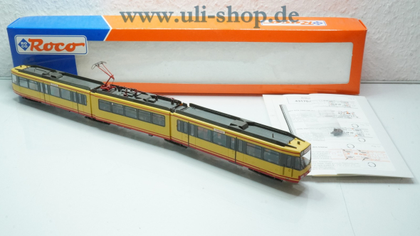 Roco H0 43170 Straßenbahn Gleichstrom analog Galeriebild - zum Vergrößern bitte auf das Bild klicken