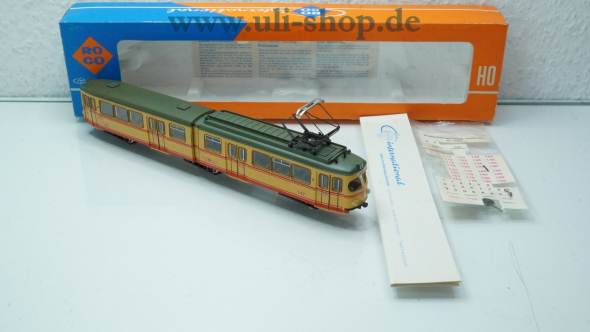 Roco H0 8501 Straßenbahn Gleichstrom analog Galeriebild - zum Vergrößern bitte auf das Bild klicken