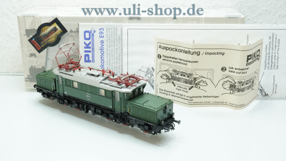 PIKO H0 51090 E-Lok Gleichstrom analog Galeriebild - zum Vergrößern bitte auf das Bild klicken