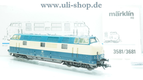 Märklin H0 3581 Diesellok Wechselstrom analog Galeriebild - zum Vergrößern bitte auf das Bild klicken