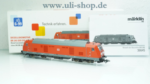 Märklin H0 36645 Diesellok Wechselstrom digital mfx Sound (Vollsound) Galeriebild - zum Vergrößern bitte auf das Bild klicken