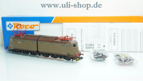 Roco H0 43605 E-Lok Gleichstrom analog Galeriebild - zum Vergrößern bitte auf das Bild klicken