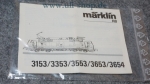 Märklin H0 3153/3353/3553/3653/3654 Bedienungsanleitung Galeriebild - zum Vergrößern bitte auf das Bild klicken