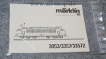 Märklin H0 3053/3357/33572 Bedienungsanleitung Galeriebild - zum Vergrößern bitte auf das Bild klicken