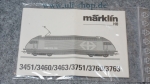 Märklin H0 3451/3460/3463/3751/3760/3763 Bedienungsanleitung Galeriebild - zum Vergrößern bitte auf das Bild klicken