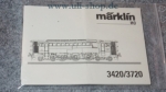 Märklin H0 3420/3720 Bedienungsanleitung Galeriebild - zum Vergrößern bitte auf das Bild klicken