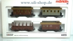 Märklin H0 4035 Wagenpackung Wechselstrom Galeriebild - zum Vergrößern bitte auf das Bild klicken