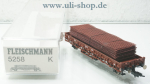 Fleischmann H0 5258 K Güterwagen Gleichstrom Galeriebild - zum Vergrößern bitte auf das Bild klicken